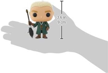 Funko - Harry Potter-Draco Malfoy Quidditch Figurine, Multicoloured, 6881