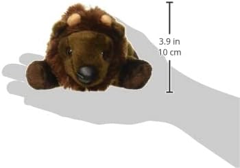 Aurora® Adorable Mini Flopsie™ Plains™ Stuffed Animal - Mini Companions Ready for Playful Adventures - for Kids All Ages, Toddlers, Adults, and Families - Brown 8 Inches