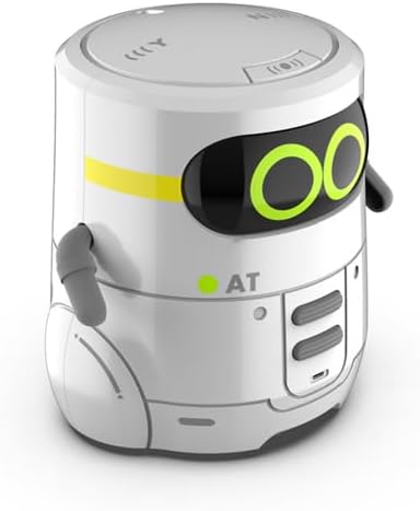 Smart Robot for Kids - Voice Controlled & Touch Sensing Companion Robot with Singing, Dancing, and LED Eyes, STEM Educational Toy