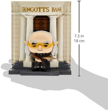 Funko Pop Harry Potter Diagon Alley #138 - Gringott's Bank Griphook - Funko Pop Exclusive Edition - Harry Potter Birthday Pop Figure 58126