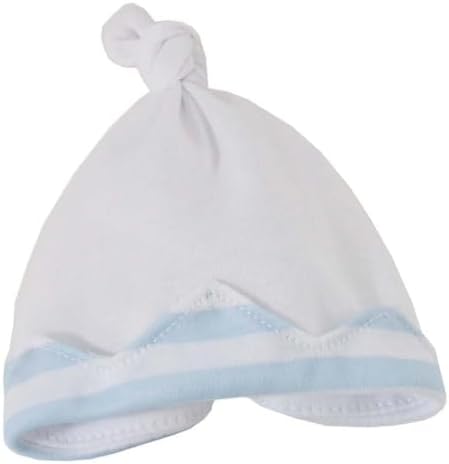 JC Toys | Berenguer Boutique | Baby Doll Outfit | Blue Stripes and White Overall Shorts | Includes Headband and Booties | Ages 2+ | Fits Dolls 14"- 16"