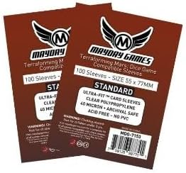 Mayday Games Terraforming Mars: The Dice Game Standard Card Sleeve Bundle (7153 x 2)