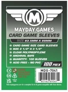 Mayday Games Dinosaur Island: Totally Liquid -Standard Compatible Card Sleeve Bundle