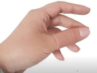 2 Pcs Fake Thumb Tip Magic Tricks,Fake Thumb Tip Silk Vanish Magic Disappearing Silk,Fake Thumb Tip Magic Trick Gimmick Magician Accessory Magic Kits and Accessories,Novelty and Gag Toys