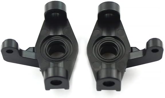 2 Piece Set Left Right Front Wheel Seat Crawler Remote Control Parts - (Color: Black, CN)