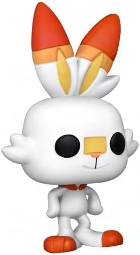 Funko Pop Games: Pokemon - Scorbunny - Collectable Vinyl Figure - Gift Idea - Official Merchandise - Toys for Kids & Adults - Video Games Fans - Model Figure for Collectors and Display