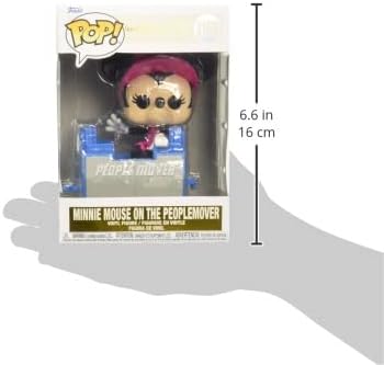 Funko Pop! Disney: Walt Disney World 50th - Minnie Mouse on The People Mover, Multicolor