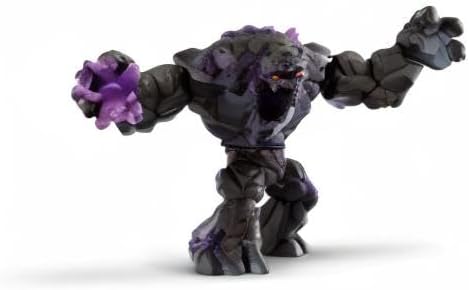 Schleich Eldrador Creatures - Shadow Stone Monster Toy with Movable Arms and Jaw - 9” Giant Beast Figurine with Rotating Body - Battle Stone Action Figure for Boys, Girls - Kids Ages 7+ | 70158