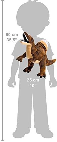 Wild Republic Spinosaurus, Dinosaur Stuffed Animal, Plush Toy, Gifts for Kids, Dinosauria 10 Inches