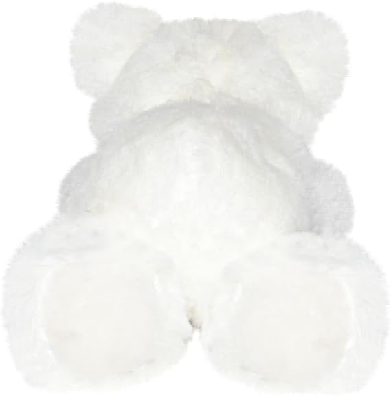 Wild Republic Polar Bear Plush, Stuffed Animal, Plush Toy, Gifts for Kids, Hug’Ems 7"