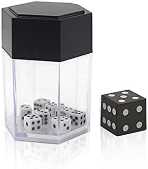 1Set Black Dice Bomb Magic Tricks,Explode Explosion Dice Magic,Props for Magicians ,Close up Street Illusions Gimmicks Mentalism, Novelty Funny Gag Tools,Toys and Games,Magic Kits and Accessories