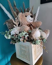 Teddy Bears Bulk 5 Packs 13.5 Inches Small Stuffed Bears Pack for Christmas Valentines Baby Shower Party Decorations Centerpieces Favors Light Brown