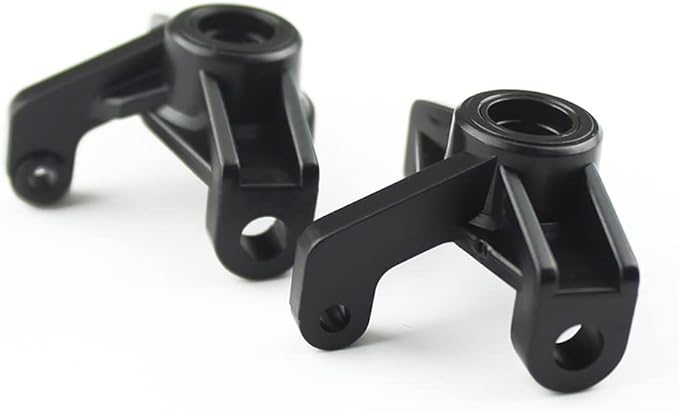 2 Piece Set Left Right Front Wheel Seat Crawler Remote Control Parts - (Color: Black, CN)