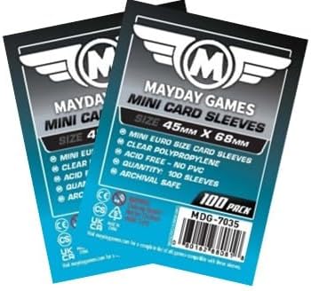 Mayday Games Container (10th Anniversary Jumbo Edition) -Standard Compatible Card Sleeve Bundle