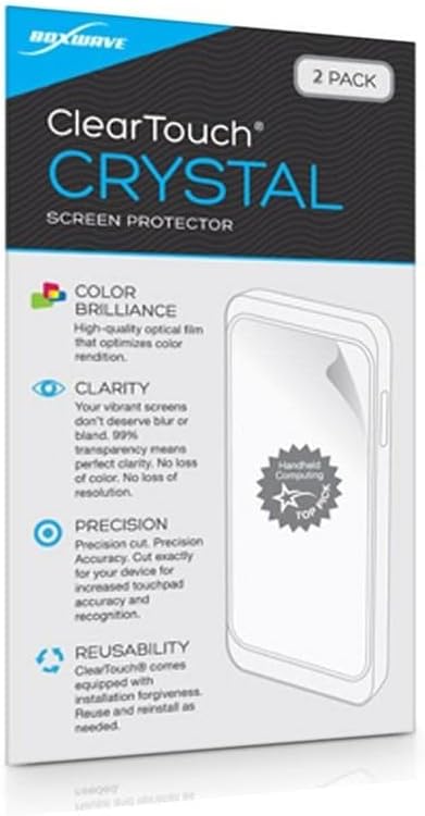 BoxWave Screen Protector Compatible with Gamey Portable Retro Game Console - ClearTouch Crystal (2-Pack), HD Film Skin - Shields from Scratches