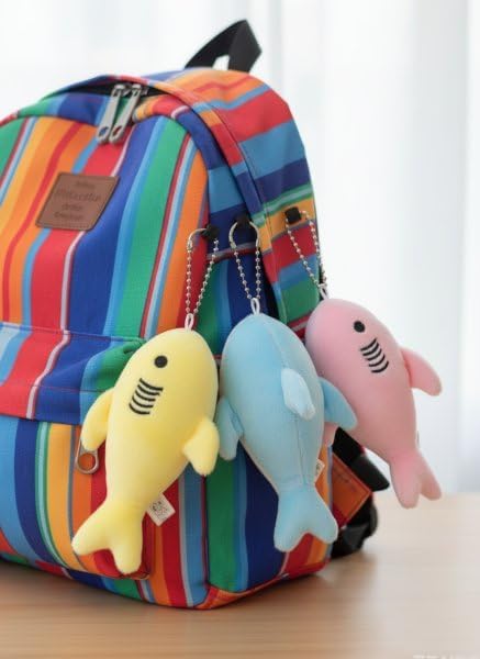 Shark Stuffed Animals Mini Plush Party Favors Birthday Children's Show Party 12 Pieces (12 Shark Colorful)