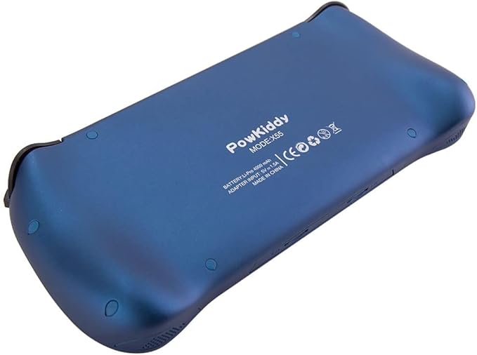 Powkiddy X55 Handheld Retro Game Console Built-in 20,000 Games 128G 5.5-Inch IPS Screen Video Gaming Console for Kid Adult, RK3566 CPU, HDMI Interface