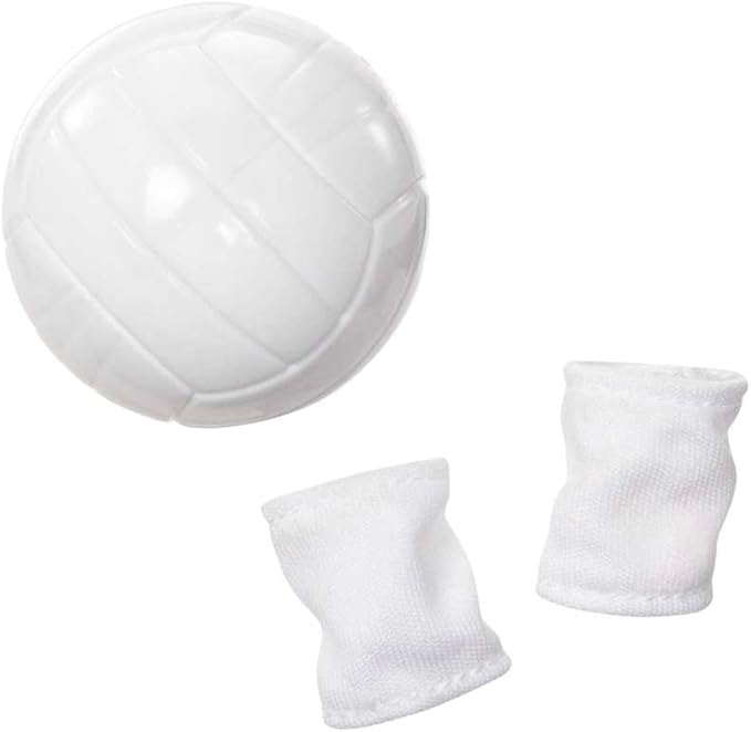 Barbie Doll & Accessories, Made to Move Career Volleyball Player Doll with Uniform and Ball