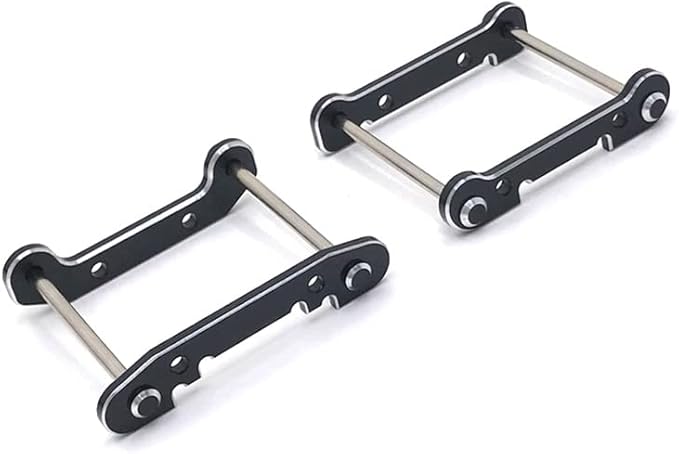 WTY 144001 144002 124016 124017 124018 124019 RC Remote Control Car Metal Accessories Front and Rear Thickening arm Code - (Color: Blue)