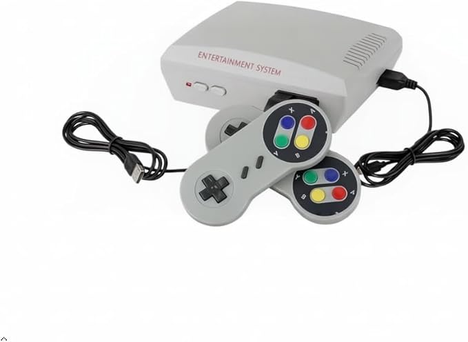 Retro Game Console with 648 Built-in Games, 2 Controllers, HDMI Output - Plug and Play TV Gaming