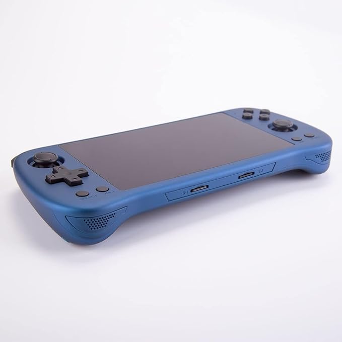 Powkiddy X55 Handheld Retro Game Console Built-in 20,000 Games 128G 5.5-Inch IPS Screen Video Gaming Console for Kid Adult, RK3566 CPU, HDMI Interface