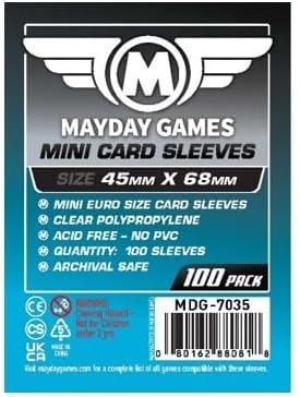 Mayday Games Power Grid: The Stock Companies Game Accessory- Standard Card Sleeve Bundle