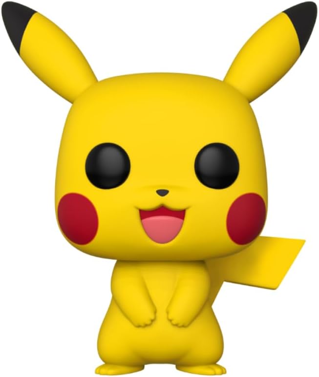 Funko POP! Games: Pokemon - 10 Inch Pikachu - Collectable Vinyl Figure - Gift Idea - Official Merchandise - Toys for Kids & Adults - Video Games Fans - Model Figure for Collectors and Display