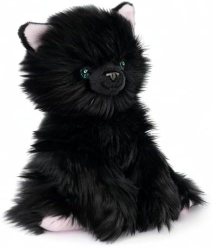 GUND Xavier Kitten Plush, Premium Cat Stuffed Animal for Ages 1 and Up, Black, 9”