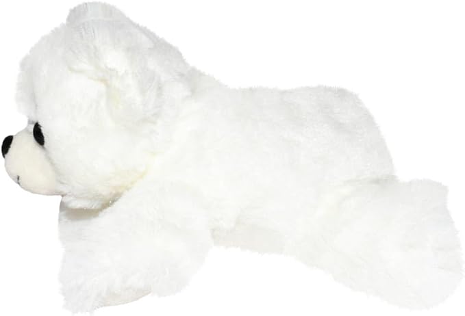 Wild Republic Polar Bear Plush, Stuffed Animal, Plush Toy, Gifts for Kids, Hug’Ems 7"