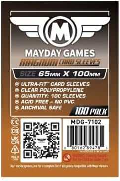 Mayday Games Dinosaur Island: Rawr'n Write Game Accessory - Standard Card Sleeve Bundle