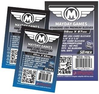 Mayday Games Village Attacks + Expansion -Premium Compatible Card Sleeve Bundle