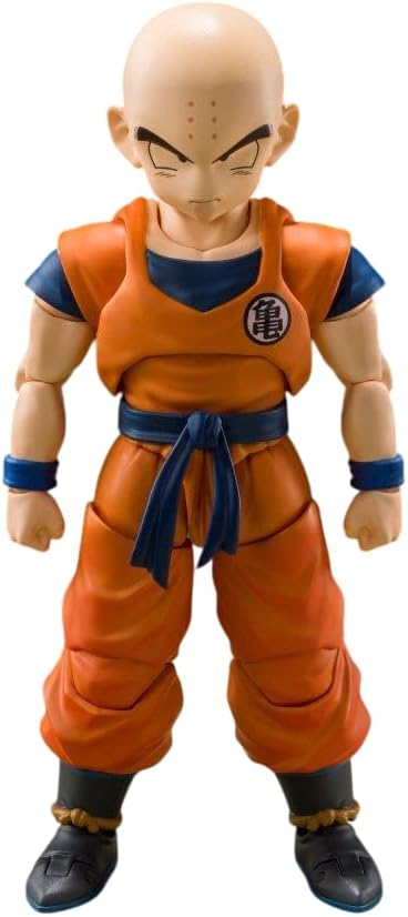 TAMASHII NATIONS - Dragon Ball Z - Krillin -Earth's Strongest Man- (Reissue) S.H.Figuarts Action Figure