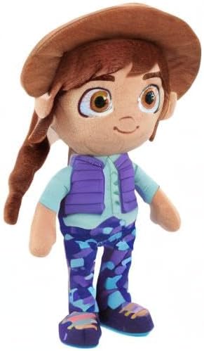 Just Play Netflix Ridley Jones Collectible Plushie Ridley Jones Doll, 8-Inch Stuffed Toy, Kids Toys for Ages 3 Up
