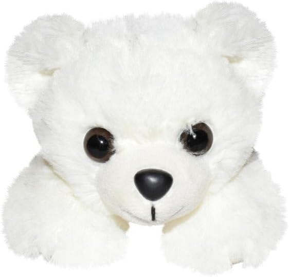 Wild Republic Polar Bear Plush, Stuffed Animal, Plush Toy, Gifts for Kids, Hug’Ems 7"