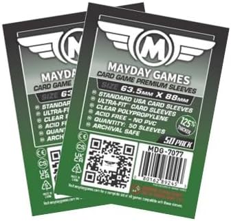 Mayday Games Brass: Lancashire Game Accessory - Premium Card Sleeve Bundle