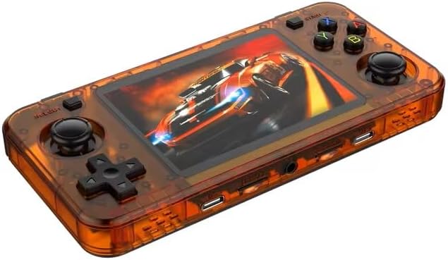 R36H Portable Handheld Video Game Console with 20,000 Plus Games Retro Video Games with Simulators for NES, GBA, MD, SFC, MAME, PSP, PS1, GB, NDS, N64 and CPS (Orange)