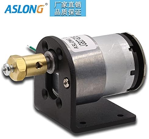 Small remote control car accessories for Children car kit 12V DC Motor encoder motor With 37mm gearbox hall sensor Encoder - (Style: A, Speed(RPM): 111, Voltage(V): 12V60)