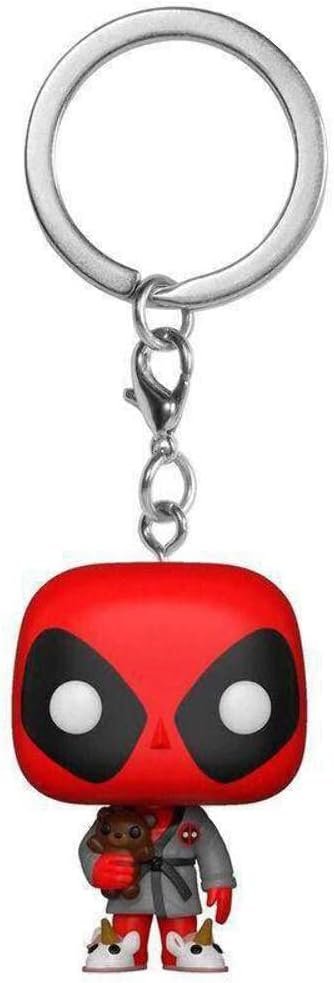 POP Funko 31733 Bedtime Deadpool (in Robe) Vinyl, Multi Colour, One Size