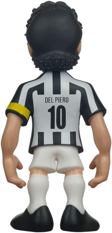 MINIX Alessandro Del Piero Juventus 12cm Figure - Collectible Del Piero Figure Sports Football Icon Range for Fans