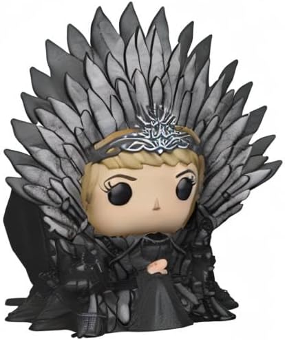 Funko POP! Deluxe: Game 0: Cersei Lannister Sitting on Iron Throne Collectible Figure - Game of Thrones - Collectible Vinyl Figure - Gift Idea - Official Merchandise - for Kids & Adults - TV Fans