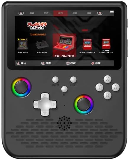 Retro Handheld Games Console, Retro Gaming Console with 5.0 inch IPS HD Screen, Video Game Console, 64GB, Portable Gaming Player for Travel, Gift for Teen/Partner