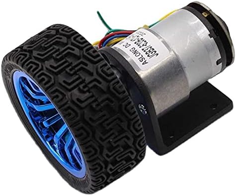 Small remote control car accessories for Children car kit 12V DC Motor encoder motor With 37mm gearbox hall sensor Encoder - (Style: A, Speed(RPM): 600, Voltage(V): 24V60)