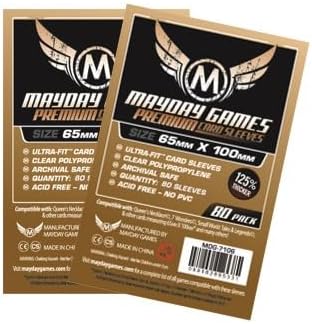 Mayday Games 7 Wonders Game Accessory- Premium Card Sleeve Bundle