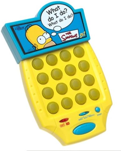 The Simpsons Sez Sound Matching Electronic Handheld Game (2003)