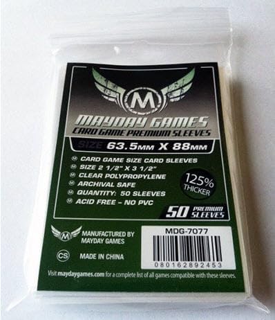 Mayday Games Ashes Reborn: Rise of The Phoenixborn Game Accessory-Premium Compatible Card Sleeve Bundle