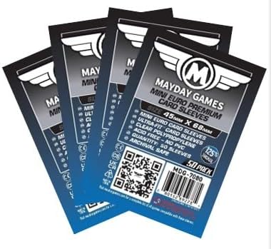 Mayday Games Container (10th Anniversary Jumbo Edition) -Premium Compatible Card Sleeve Bundle