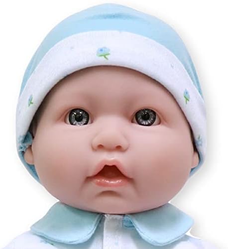 JC Toys, La Baby 16-inch Blue Washable Soft Body Boy Baby Doll with Accessories - For Children 12 Months and older, Designed by Berenguer