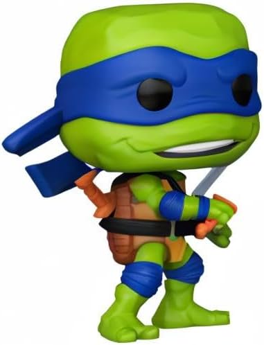 Funko POP! Movies: Teenage Mutant Ninja Turtles (TMNT) Leonardo - Collectable Vinyl Figure - Gift Idea - Official Merchandise - for Kids & Adults - Movies Fans