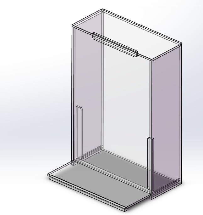 The Premium Action Figure Display Case Compatible with Carded Star Wars, GI Joe, Collectible Toy Figurines, 3mm Thick Protective Hard Acrylic Plexiglass for Hobbyists or Collectors
