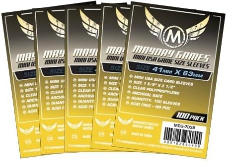 Mayday Games Deliverance -Standard Compatible Card Sleeve Bundle